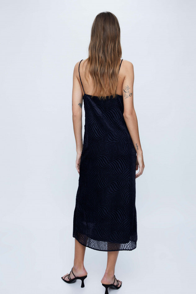 Vestido Blue Velvet