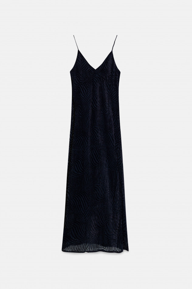 Vestido Blue Velvet