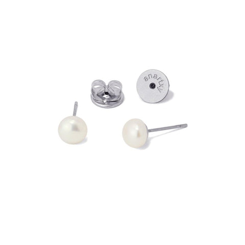 Pendientes perla pequeña
